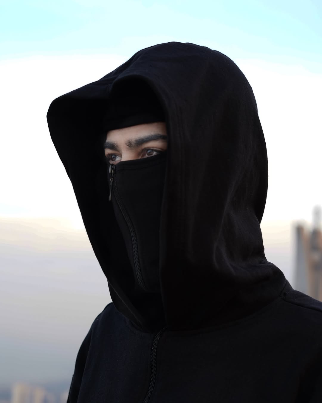 Balaclava Hoodie - Ninja Mask Hoodie for Streetwear Style | GLOID